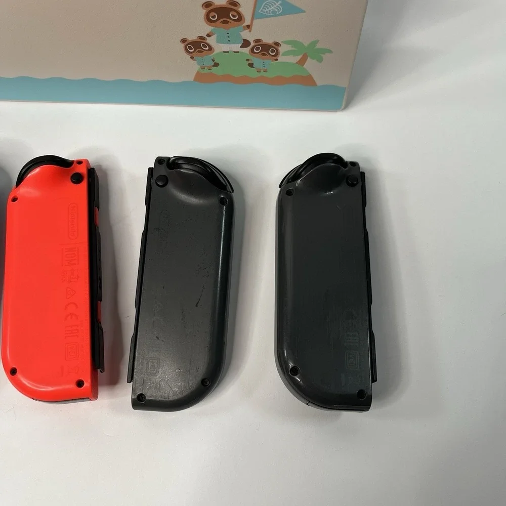 Nintendo Switch 1st Gen Joy-con Blue Red Gray Animal Crossing Dock Tested Lot